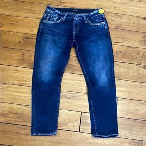 Silver boyfriend Jeans